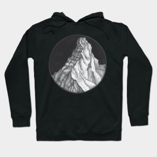 Matterhorn by Skye Rain Art Hoodie